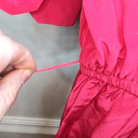 LK Bennett Red Midi Dress New With Tags - Picture 7 of 13